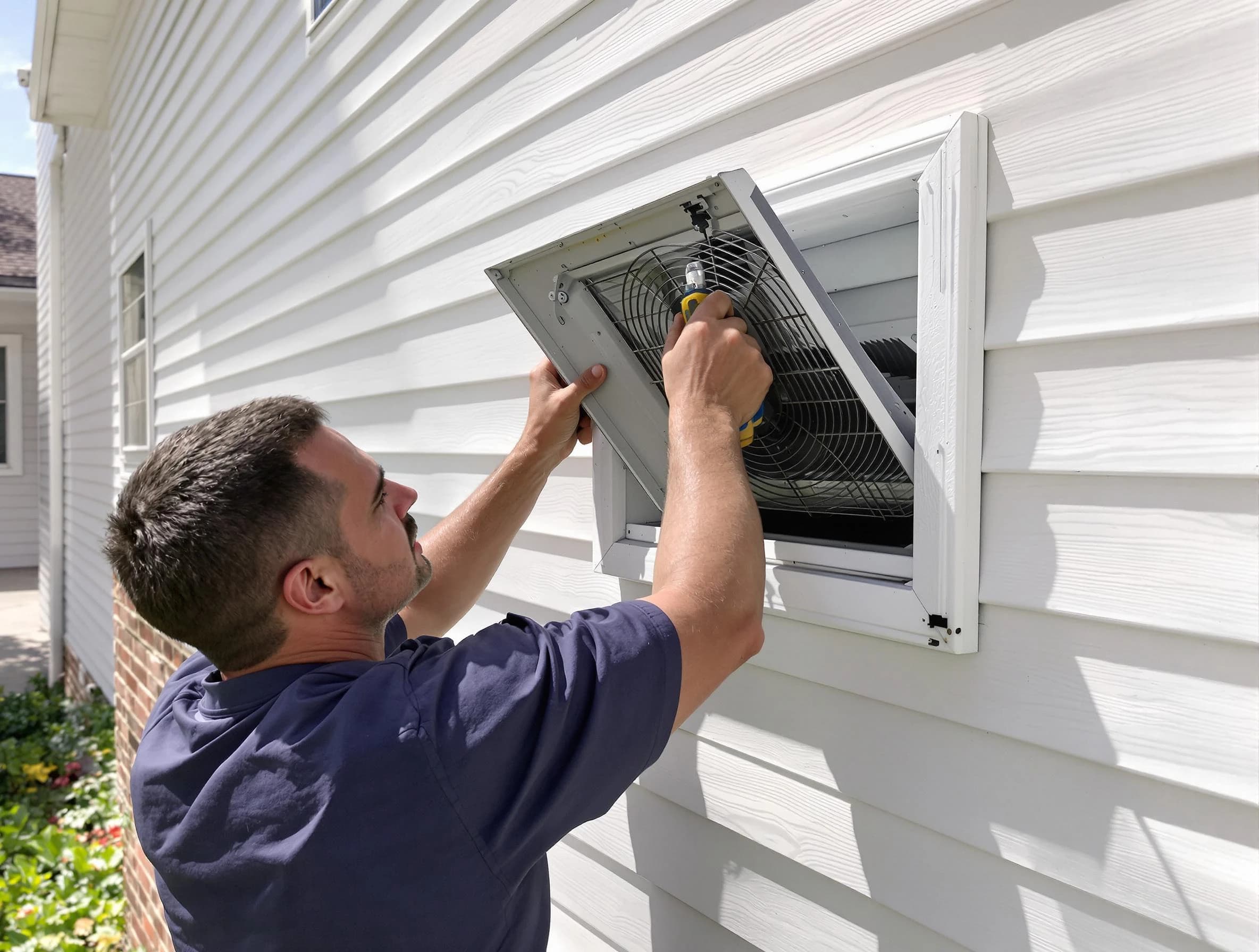 Dryer Vent Cover Replacement in Gold Canyon