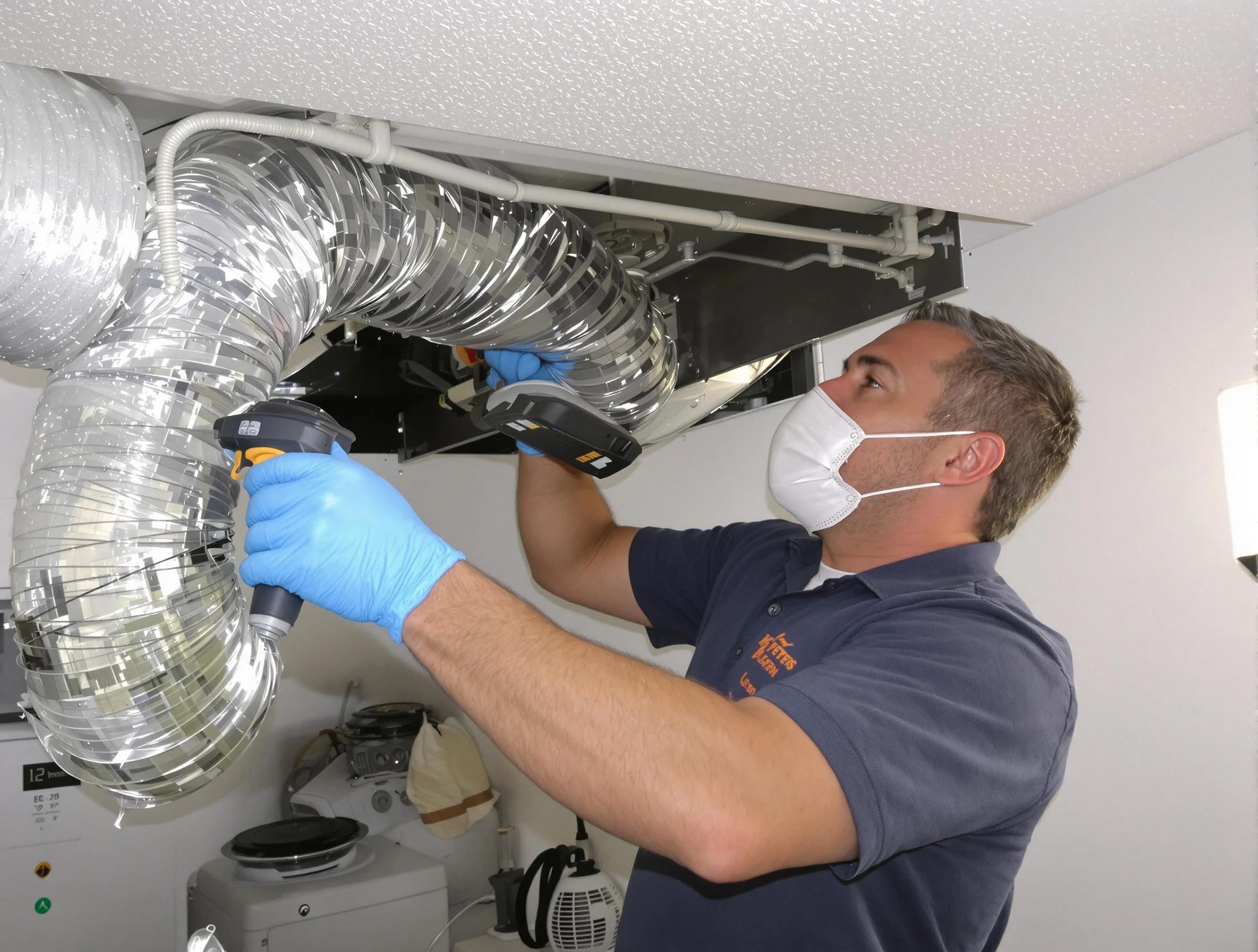 Gold Canyon Dryer Vent Cleaning professional performing thorough residential dryer vent cleaning in Gold Canyon