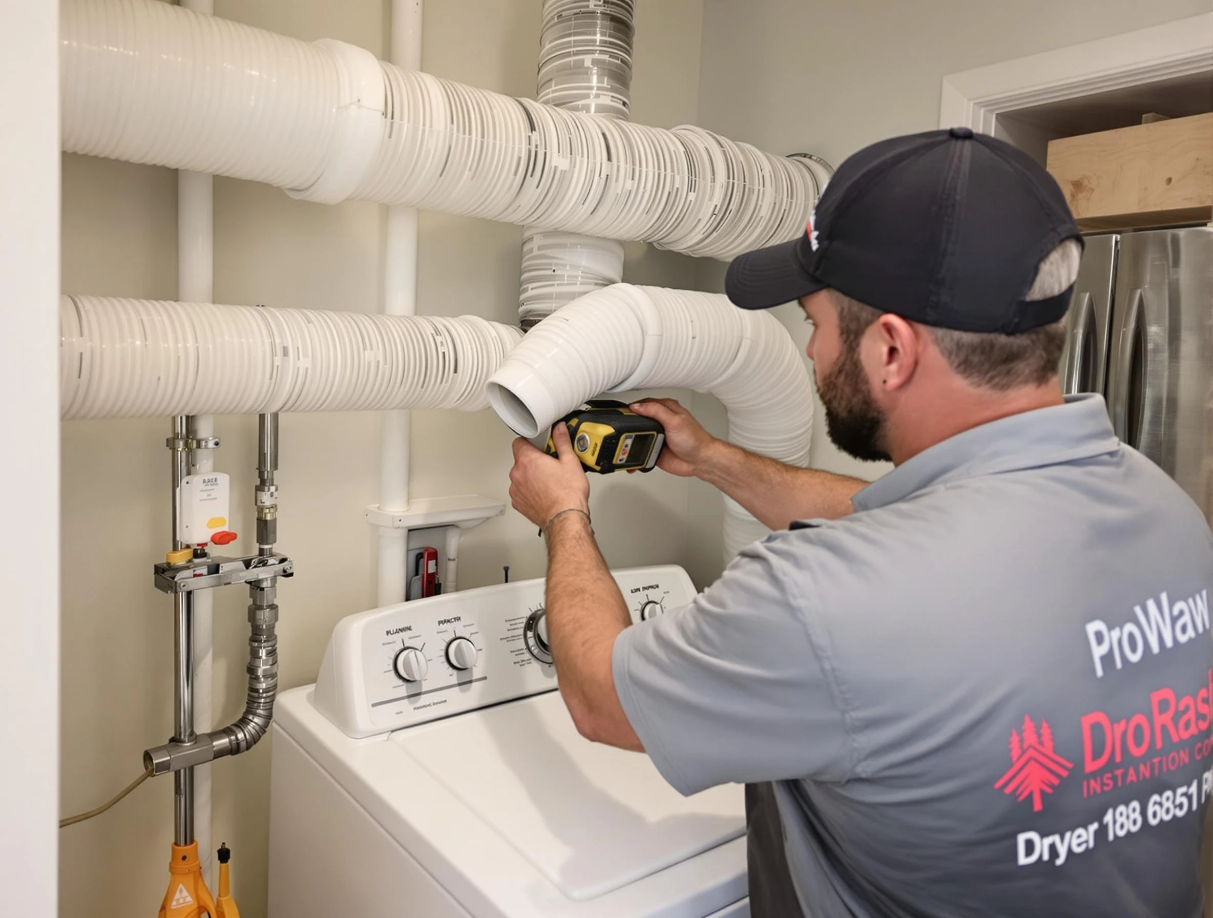 Professional dryer vent hose installation by Gold Canyon Dryer Vent Cleaning in Gold Canyon