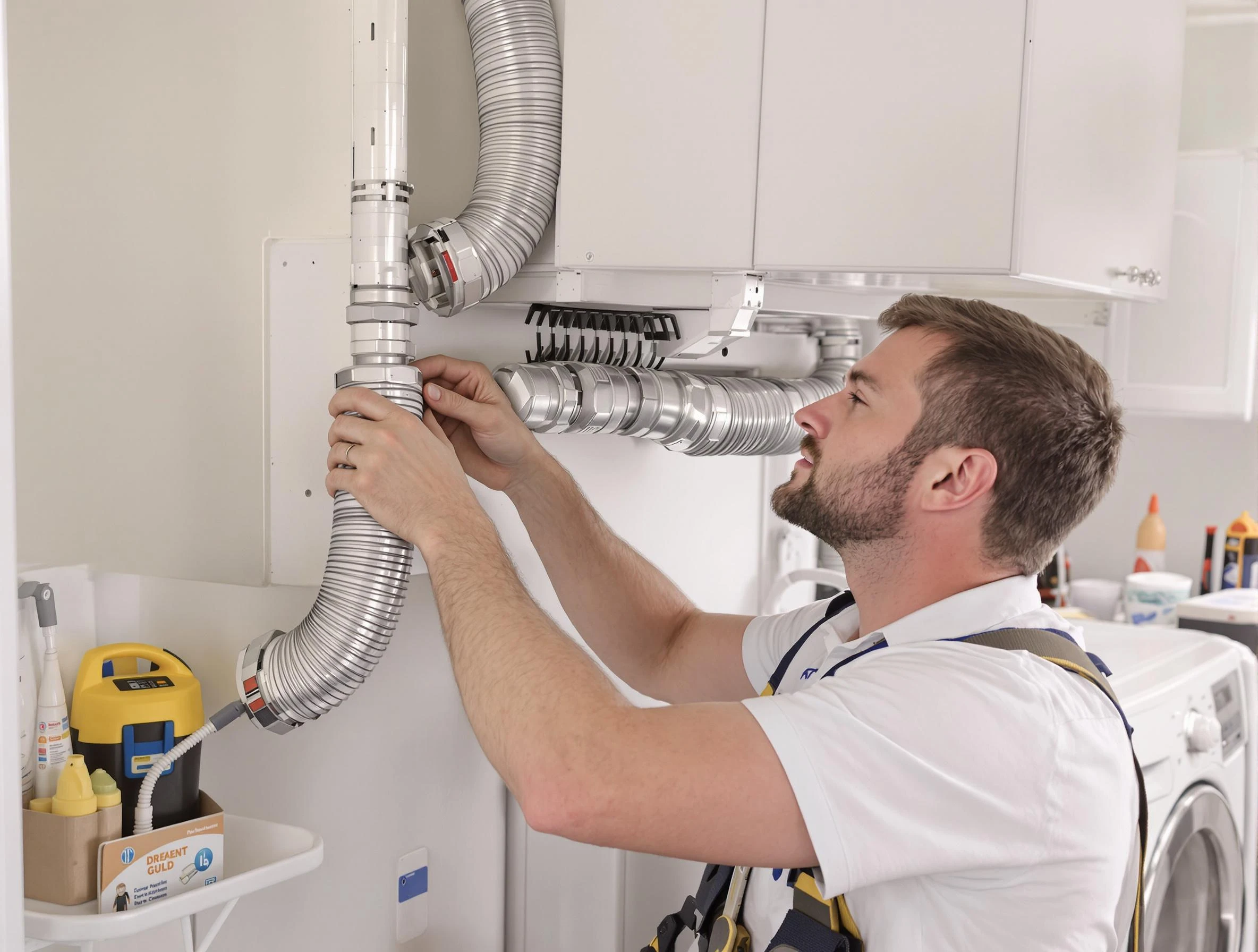 Professional dryer vent repair and installation by Gold Canyon Dryer Vent Cleaning in Gold Canyon
