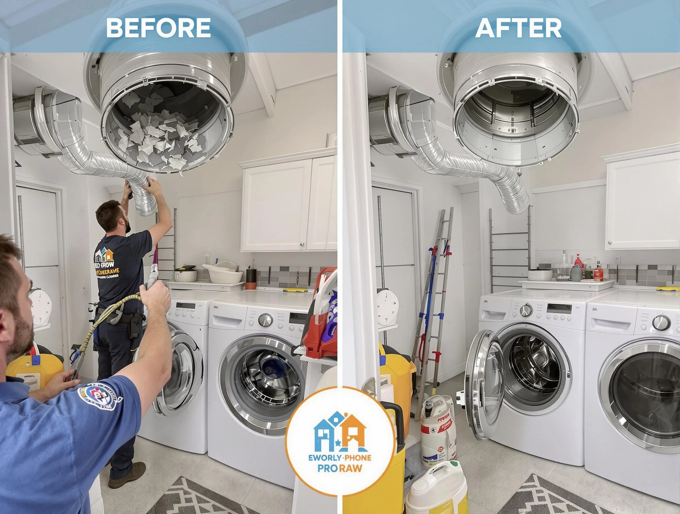 Residential dryer vent cleaning by Gold Canyon Dryer Vent Cleaning in Gold Canyon